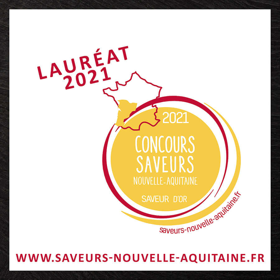 Médaille d'Or Saveurs de Nouvelle Aquitaine - Magret séché nature de la Comtesse de Barole