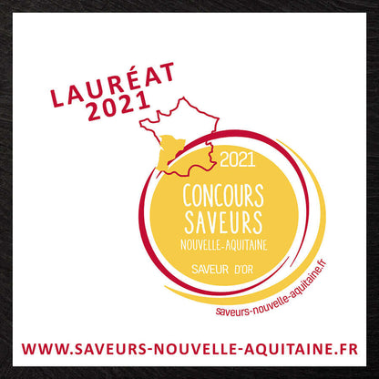 Médaille d'Or Saveurs de Nouvelle Aquitaine - foie gras de la Comtesse de Barole