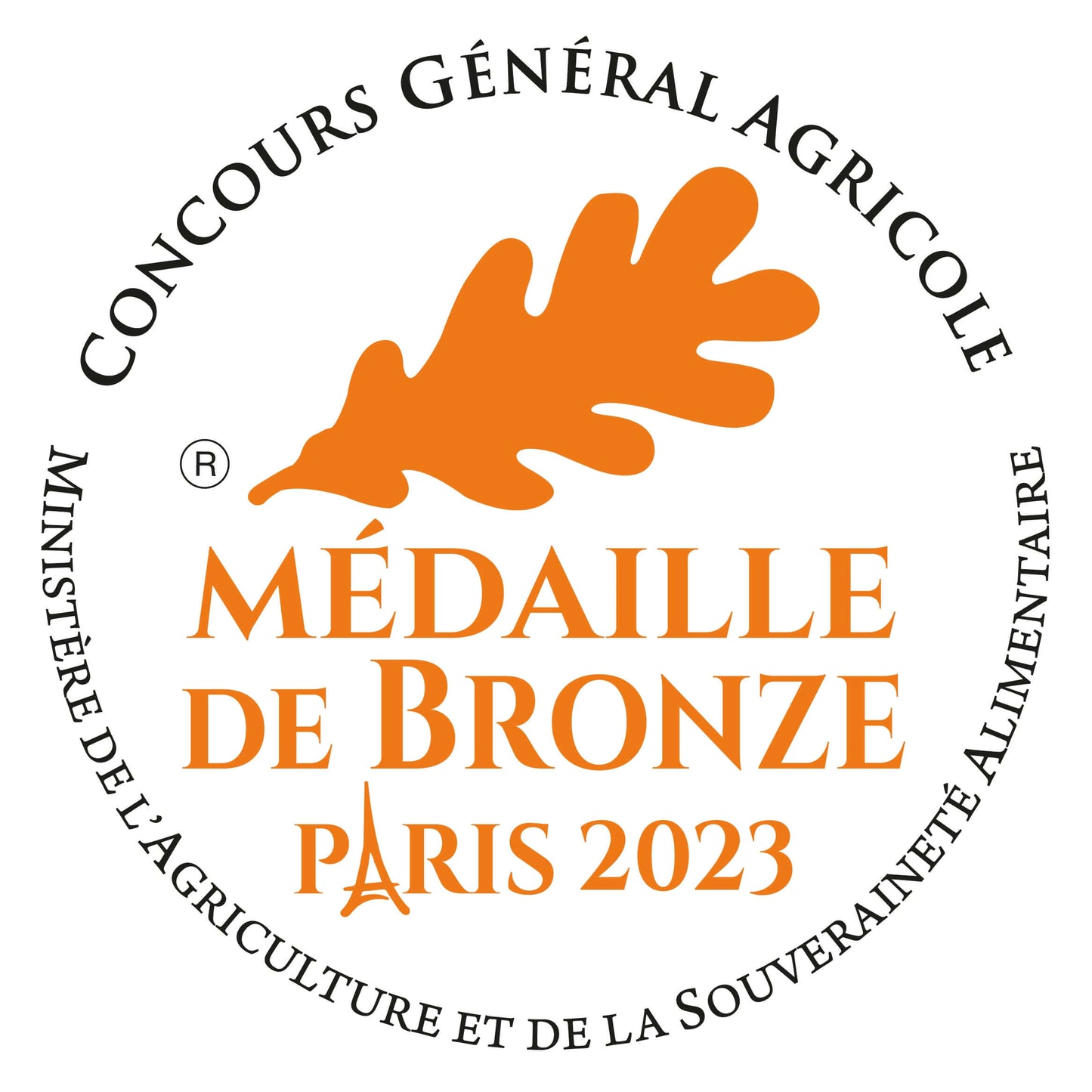 Médaille de Bronze Concours Général Agricole La Comtesse de Barole, producteur de foie gras